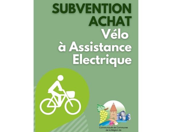 Subvention Achat Vélo à Assistance Electrique