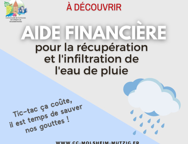 Subvention Eaux Pluviales