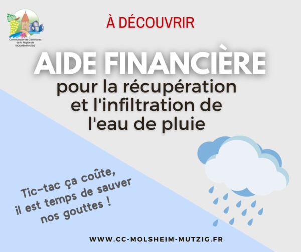 Subvention Eaux Pluviales
