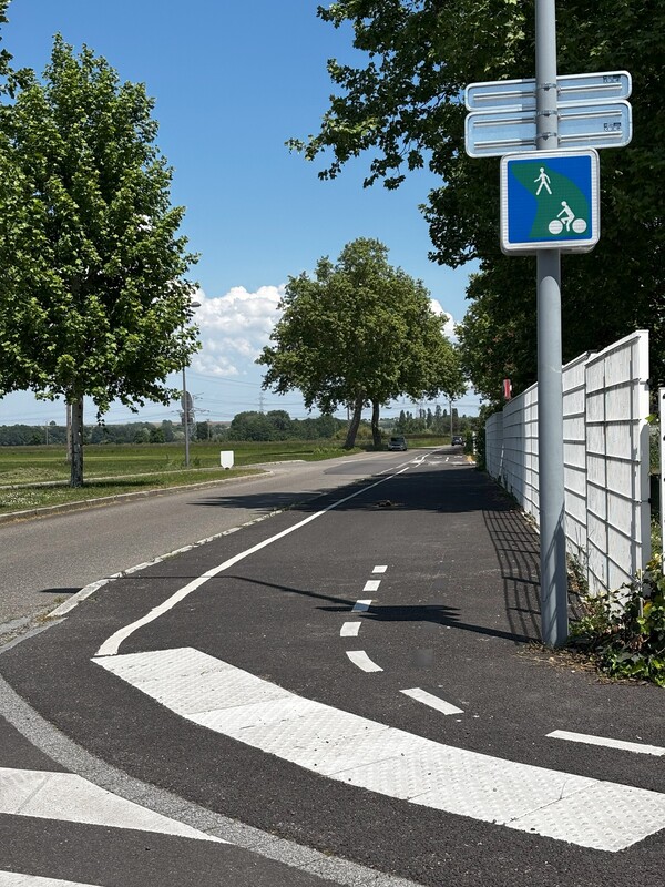 Aménagement d’une piste cyclable à Dachstein