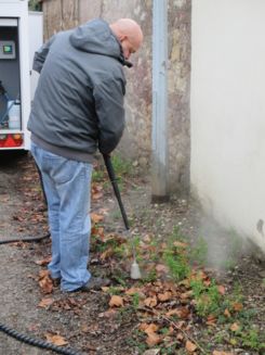 Désherbeur à eau chaude 